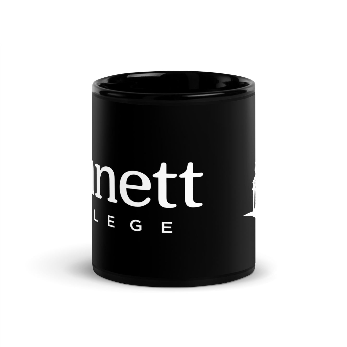 Bennett College Spire - Black Glossy Mug