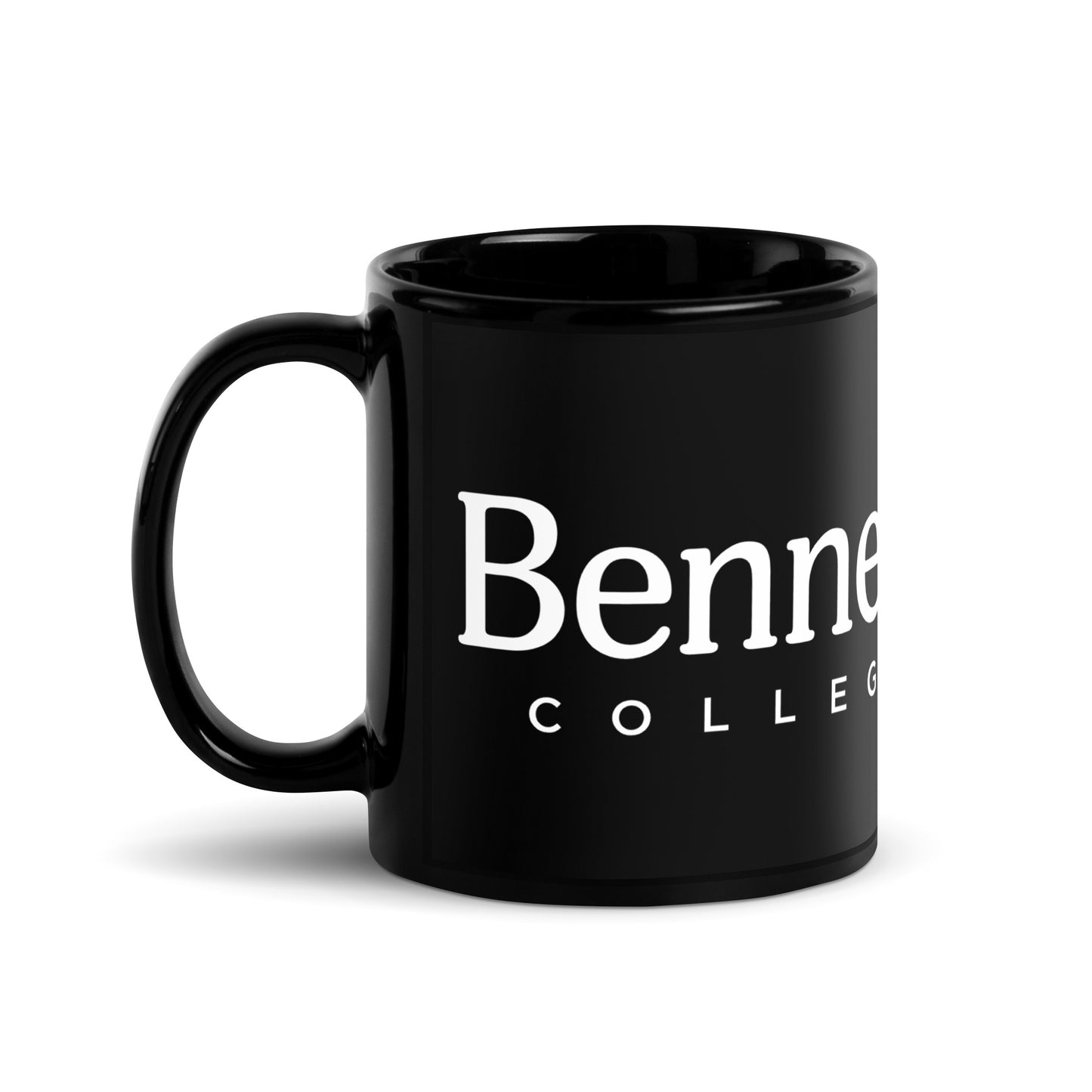 Bennett College Spire - Black Glossy Mug