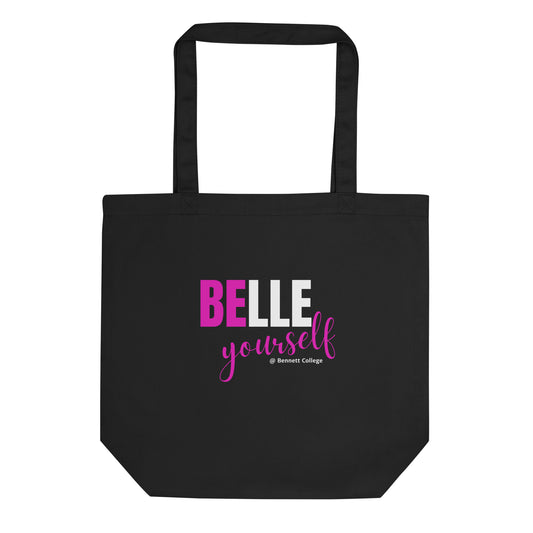 Be Yourself Eco Tote Bag - Pink/White