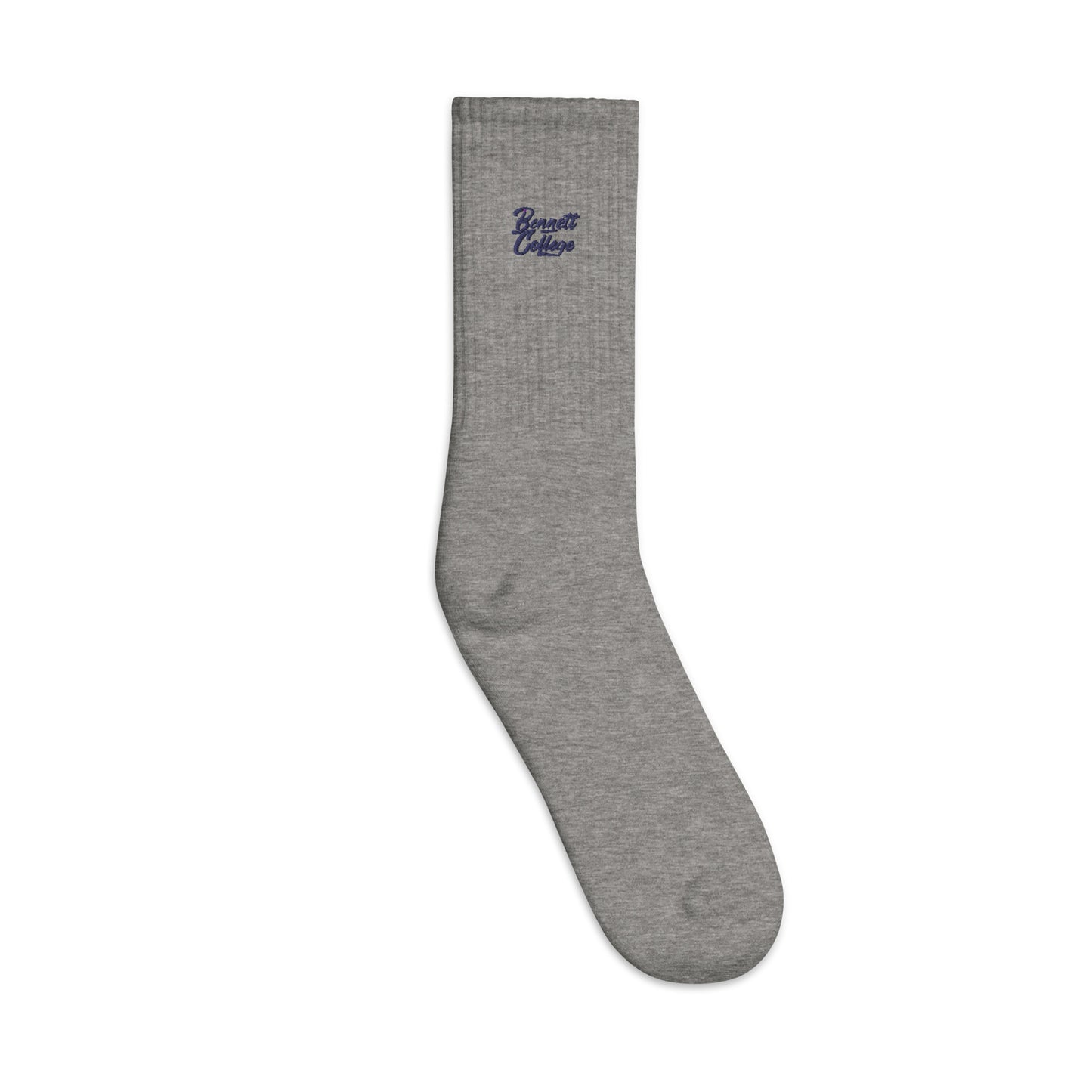 Bennett College Embroidered Socks