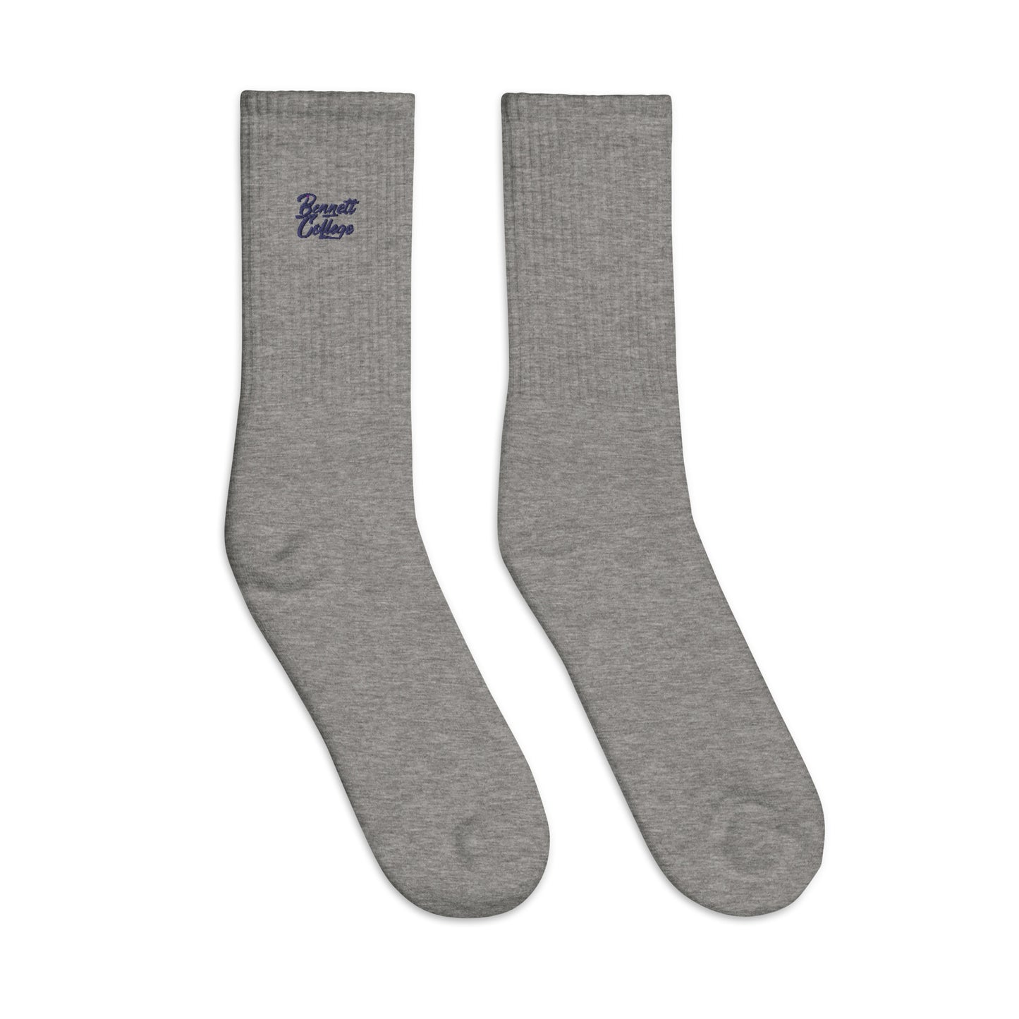 Bennett College Embroidered Socks