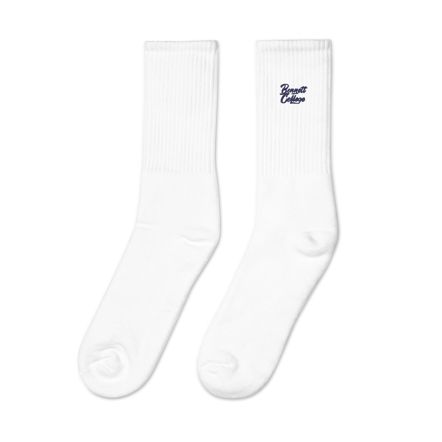 Bennett College Embroidered Socks