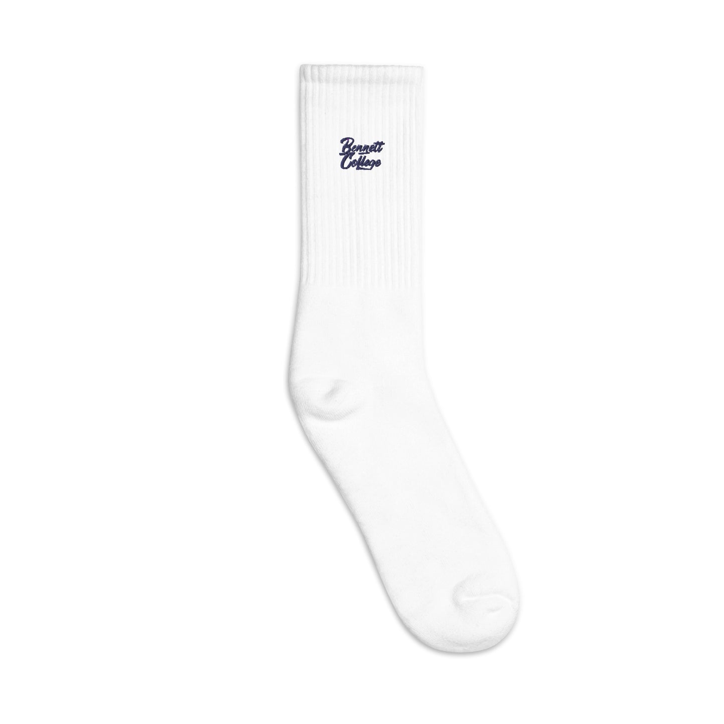 Bennett College Embroidered Socks