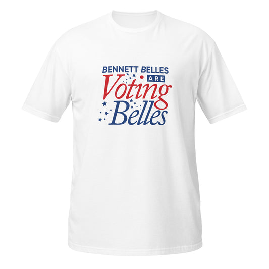 Bennett Belles are Voting Belles - Stars - Short-Sleeve Unisex T-Shirt