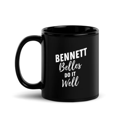 Bennett Belles Do It Well - Black Glossy Mug