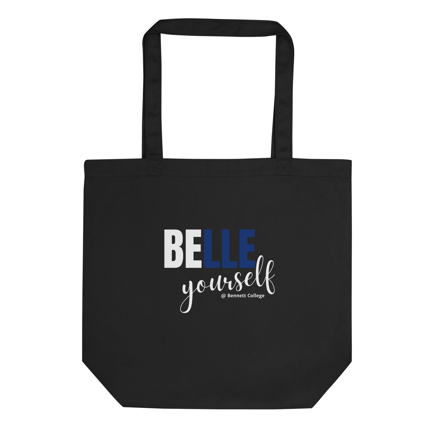 Be Yourself Eco Tote Bag - Blue/White